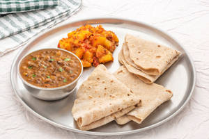 Homestyle Amritsari Dal and Aloo Jeera Meal