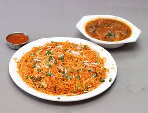 Triple Schezwan Fried Rice