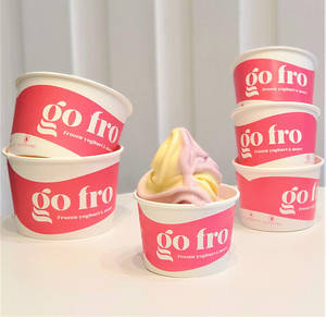 Mango & Blueberry Mix Frozen Yogurt