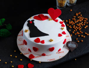 Valentine's Special Blueberry Cake (500gms)