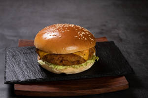 Spicy Paneer Burger