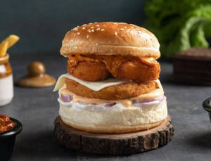 Chicken Burger with Cheese