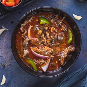 Hot Garlic Lamb