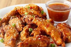 Chicken Crunchy Hot Strips [6 Pieces]