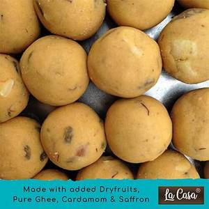 Keto Besan Nuts Saffron Laddu - 150gram/4pcs