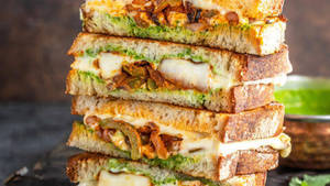 Tandoori Paneer Sandwich