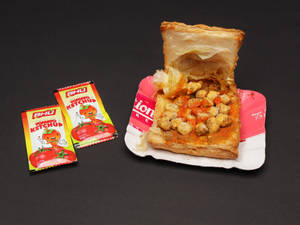 Garlic Singbhajiya Puff