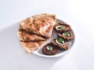 Mutton Galawat Kebab (4Pcs) + 2 Paratha