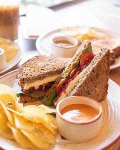 Vegetable Patty Melt