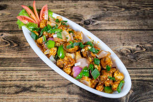 Chilli Mushroom Dry