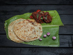 Paratha (3 Pieces) + Chicken Roast