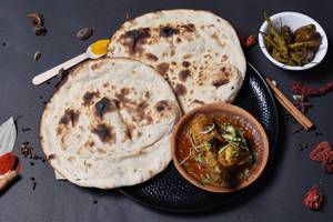 Nihari Chicken Leg With butter naan