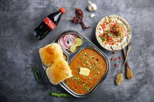 Pav Bhaji-dahi Bhalla Meal Combo