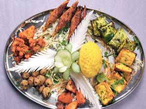 Tandoori Veg Platter
