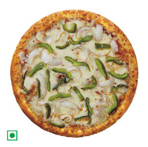 7" Regular Veggie Feast Pizza