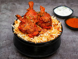 Chicken Lollipop Biryani