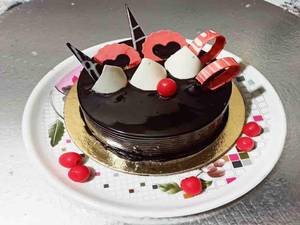 Brownie Truffal Cake