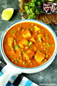 Mutter Paneer ( Medium Spicy)