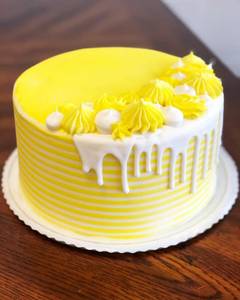 Eggless pineapple cake