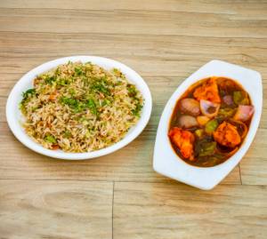 Veg Fried Rice and Chilli Chicken Combo