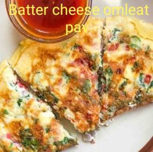 Butter & Cheese Boil Omlet Pav