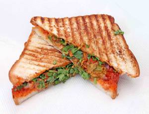 Chicken Cheese Grilled Sandwich