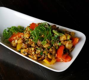 Mushroom Burnt Garlic