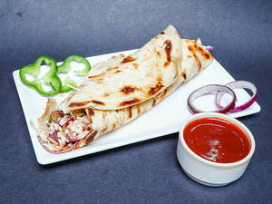 Egg Bhurji Roll