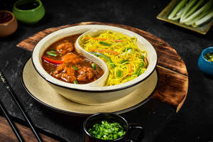 Chilli Chicken Rice/noodle Bowl