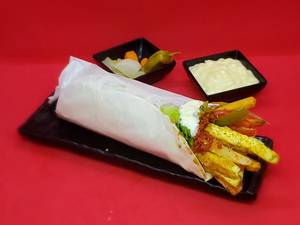 Tunisian Paneer Shawarma