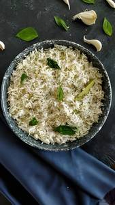 Veg Burnt Garlic Fried Rice