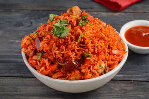 Schezwan chicken Fried Rice
