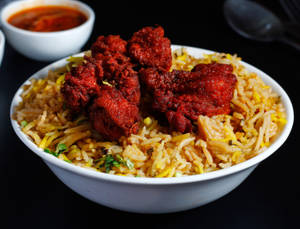 Chicken 65 Biryani