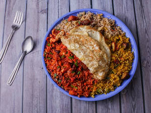 Chicken Koliwada Special Rice