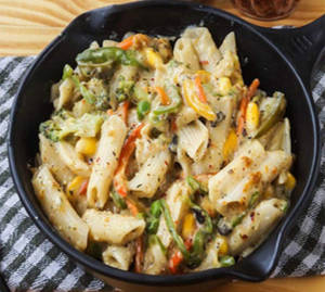 White Sauce Penne Pasta