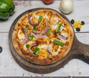 Onion Capsicum Pizza