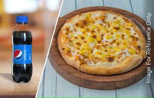 Corn Pizza 7 Inch + Soft Drink