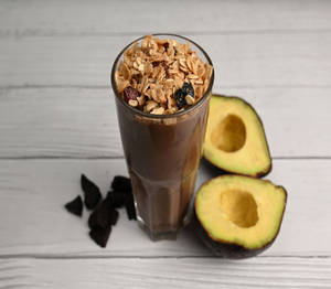 Dark Choc Avacado Smoothie