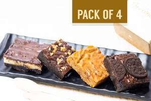 Pack of 4 Regular Brownies