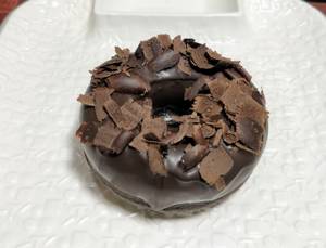 Chocolate Black Forest Baked Donut  - No Fry, Whole Wheat, Eggless (1pc)