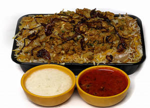 Hyderabadi Egg Burjia Biryani