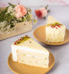 Rose Pistachio Pastry