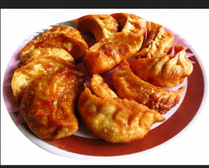 Chicken Momo (fried)