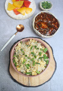 Chicken Manchurian Rice
