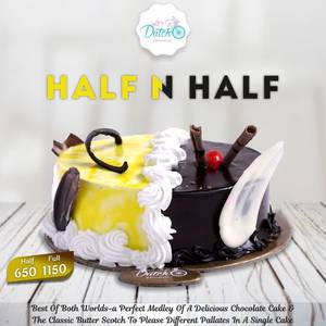 Half n Half Cake Half Kg