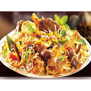 Mutton Hyderabadi Biryani Plate(serves2)