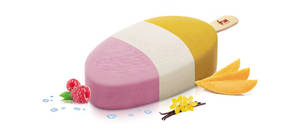 Trio Raspberry, Vanilla And Mango Bar
