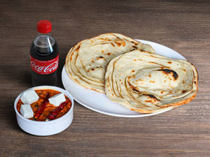 Paneer Kohlapuri Combo Spicy + Coke (250 Ml )
