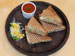 Corn Cheese Sandwich