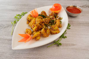 Golden Fried Prawns